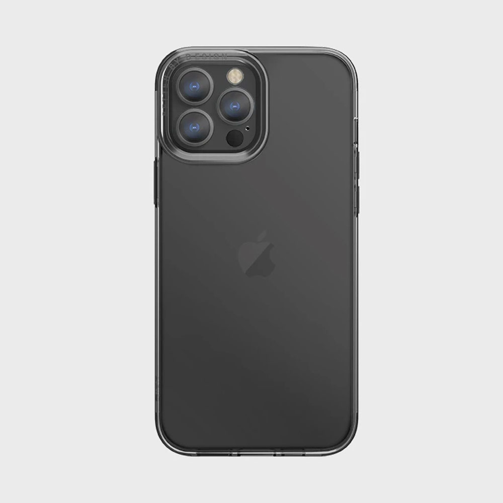 Picture of Apple iPhone 13 6.1 Case | Uniq Hybrid Air Fender Soft TPU Drop Protection Case for iPhone 13 6.1 (Smoke Grey Tinted)