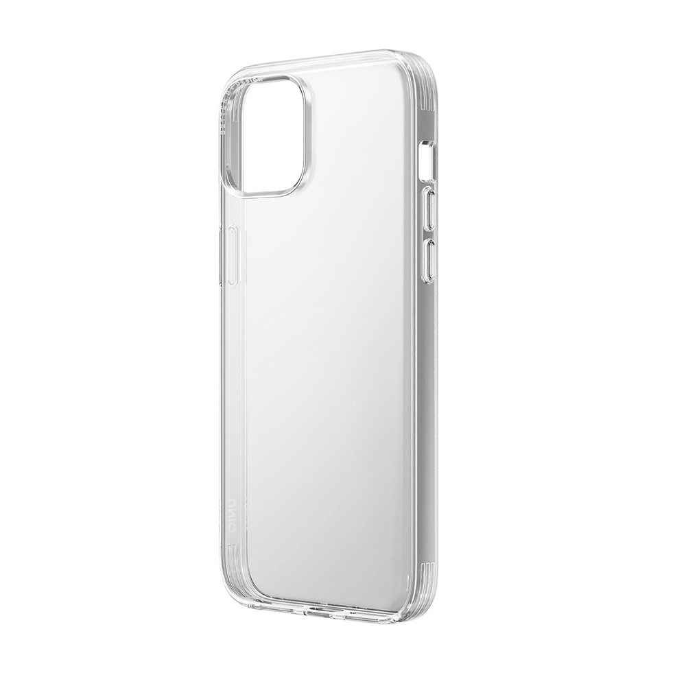Picture of Apple iPhone 14 Plus 6.7 Case | Uniq Air Fender Slim Ultra Light Flex Soft Drop Protection Case for iPhone 14 Plus 6.7 (Nule Transparent Clear)