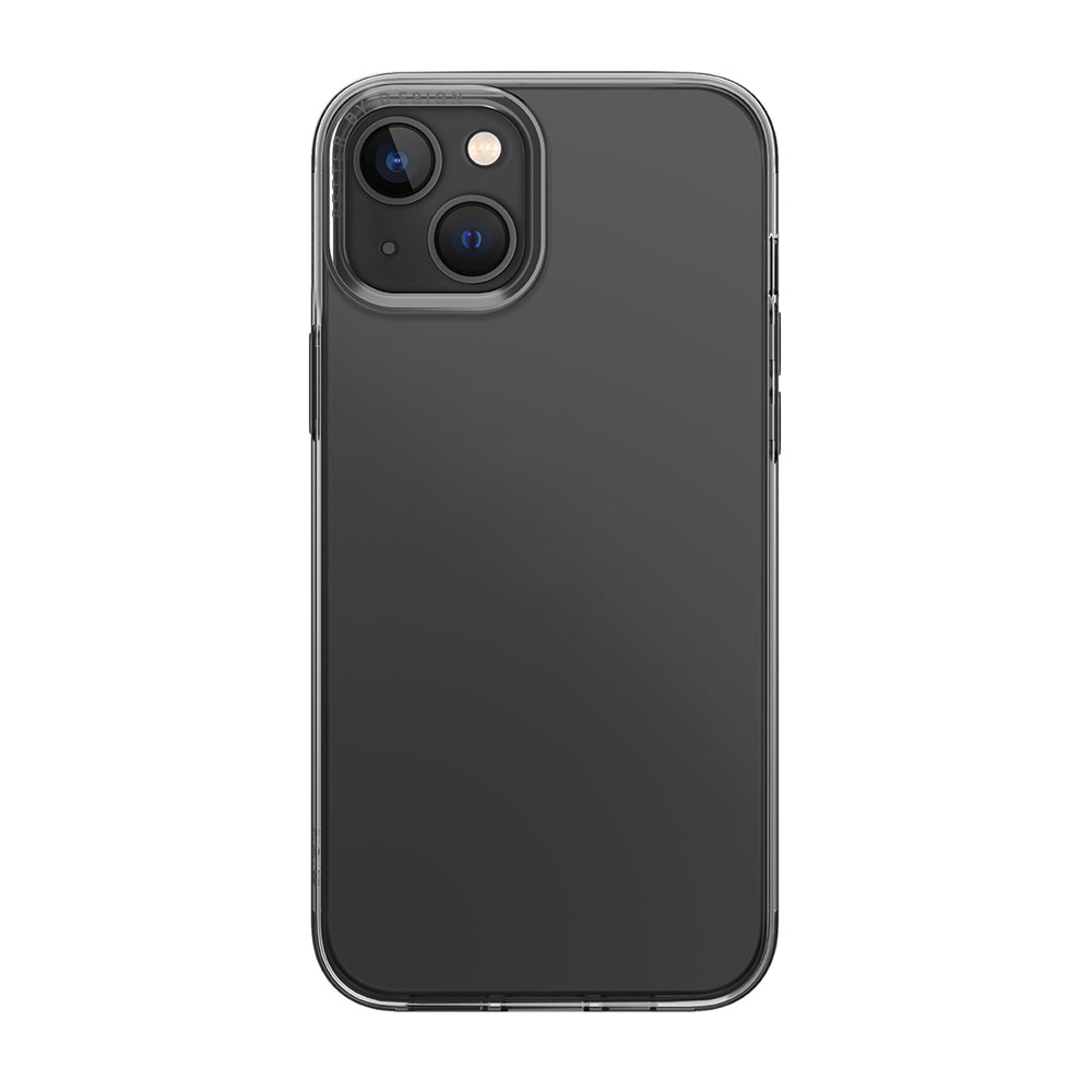 Picture of Apple iPhone 14 Plus 6.7 Case | Uniq Air Fender Slim Ultra Light Flex Soft Drop Protection Case for iPhone 14 Plus 6.7 (Grey Tinted)