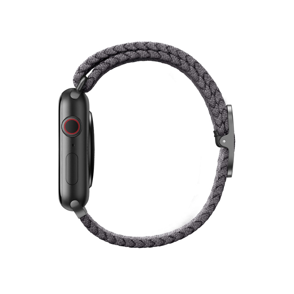 Picture of Apple Watch 40mm  | Uniq Aspen Woven Soft Breathable Comfort Strap for Apple Watch 40mm 38mm Series 1 2 3 4 5 6 SE Nike (Grey)