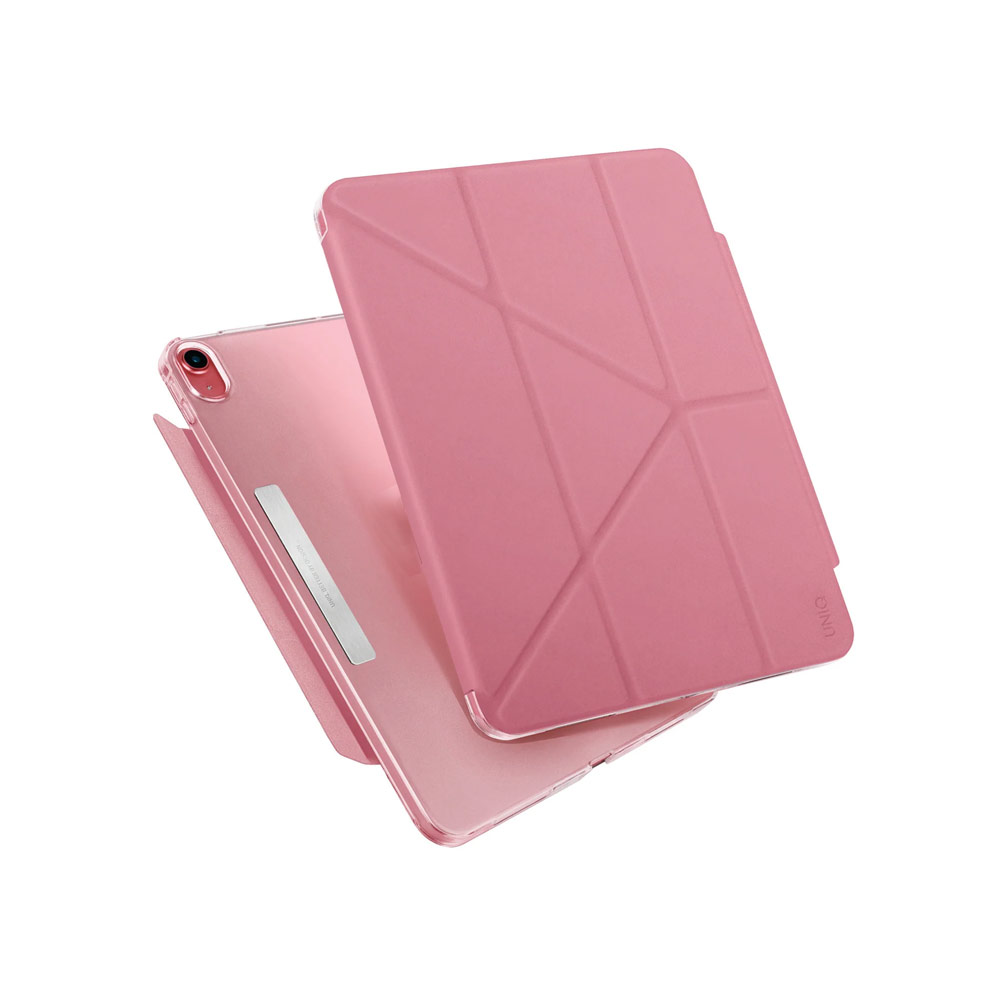 Picture of Apple iPad 10th Gen 10.9\" 2022 Case | Uniq Camden Flip Cover Stand Case for Apple iPad 10.9 10th Gen 2022  (Pink)