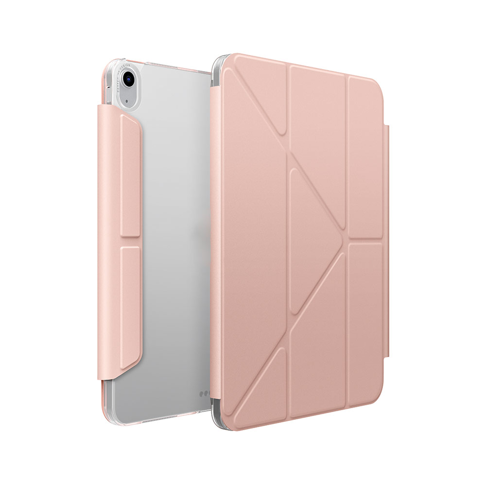 Picture of Apple iPad Air 11 M2 2024 Case | Uniq Camden Click Flip Cover Stand Case for iPad Air 11 M2 2024  (Pink)