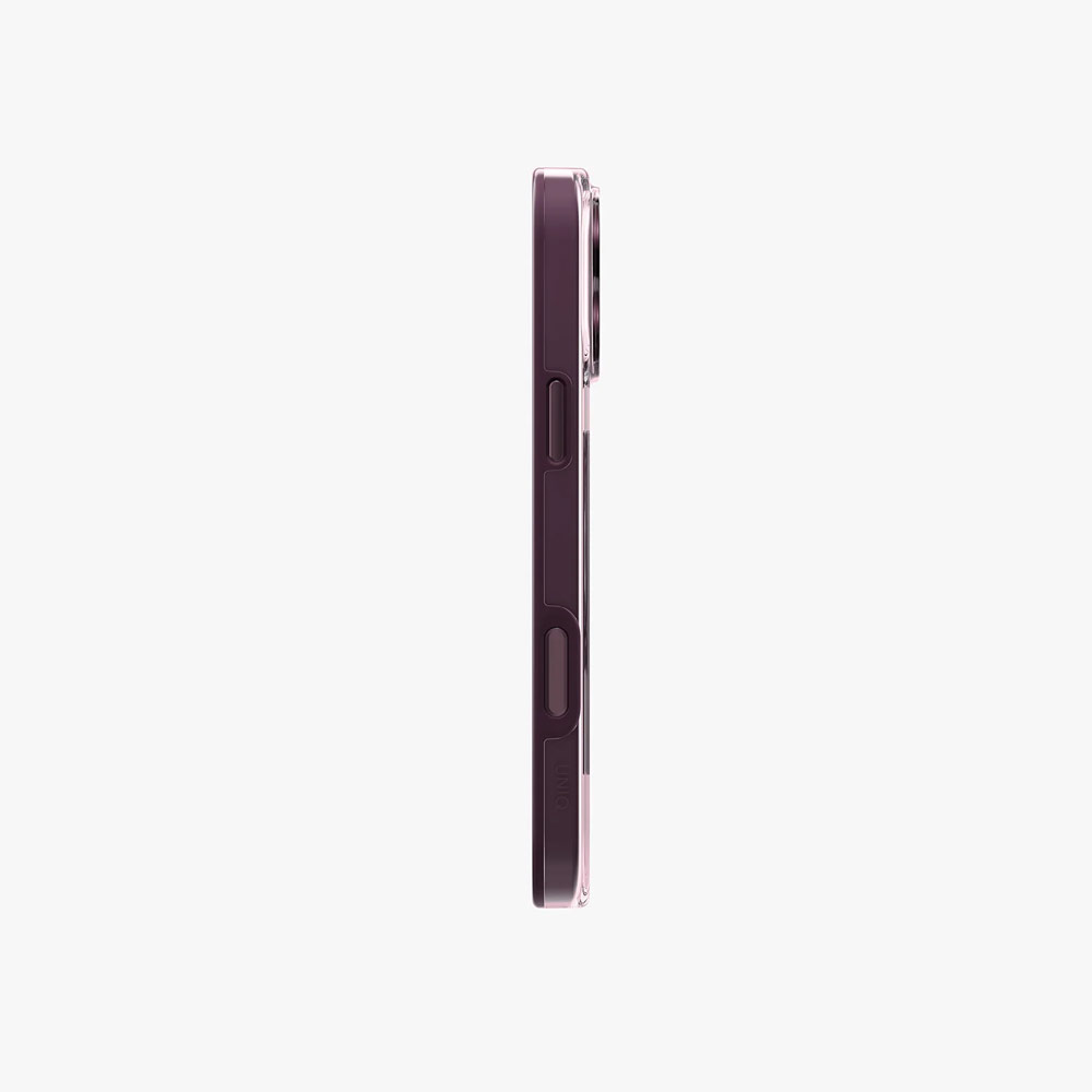 Picture of Apple iPhone 18 Pro Max Case | Uniq Clario MagClick Eco-Friendly Drop Protection Case with Camera Control Button for iPhone 18 Pro Max 6.9 - Fig Purple