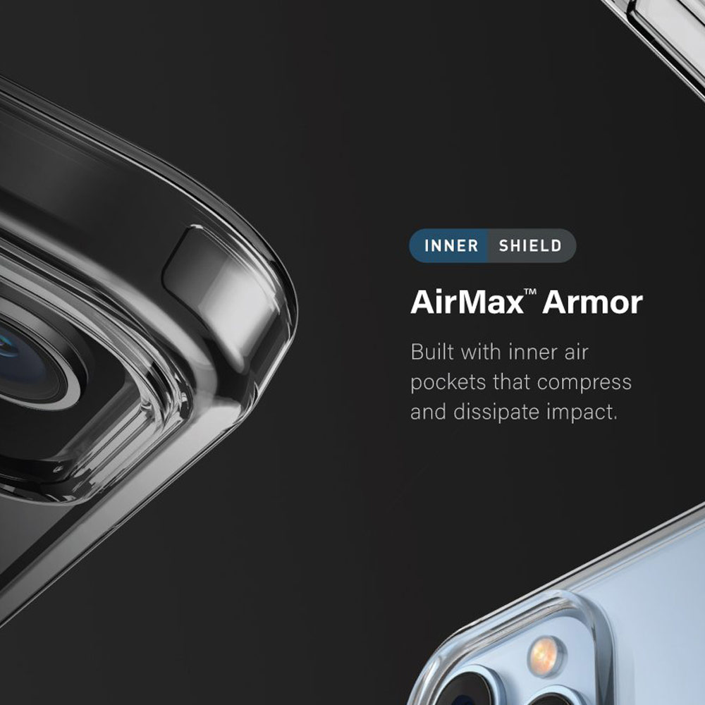 Picture of Apple iPhone 13 6.1 Case | Uniq Clarion Dual Defense Ultra Tough Drop Protection Case for iPhone 13 6.1 (Clear)