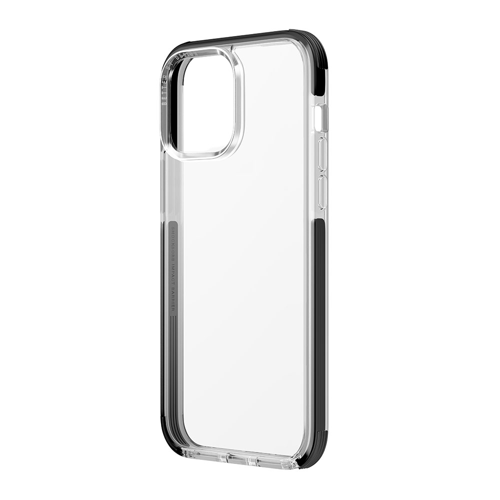 Picture of Apple iPhone 14 6.1 Case | Uniq Combat Hybrid Ultra Tough Drop Protection Case for iPhone 14 6.1 (Carbon Black)