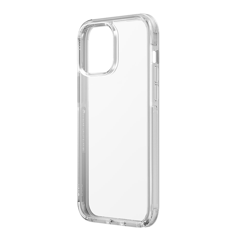 Picture of Apple iPhone 14 6.1 Case | Uniq Combat Hybrid Ultra Tough Drop Protection Case for iPhone 14 6.1 (Crystal Clear)