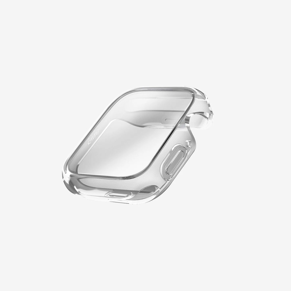 Picture of Apple Watch 10 42mm Case | Uniq Garde Series Case with High Sensitivity Touch Screen Protection for Apple Watch Series 10 42mm (Clear)