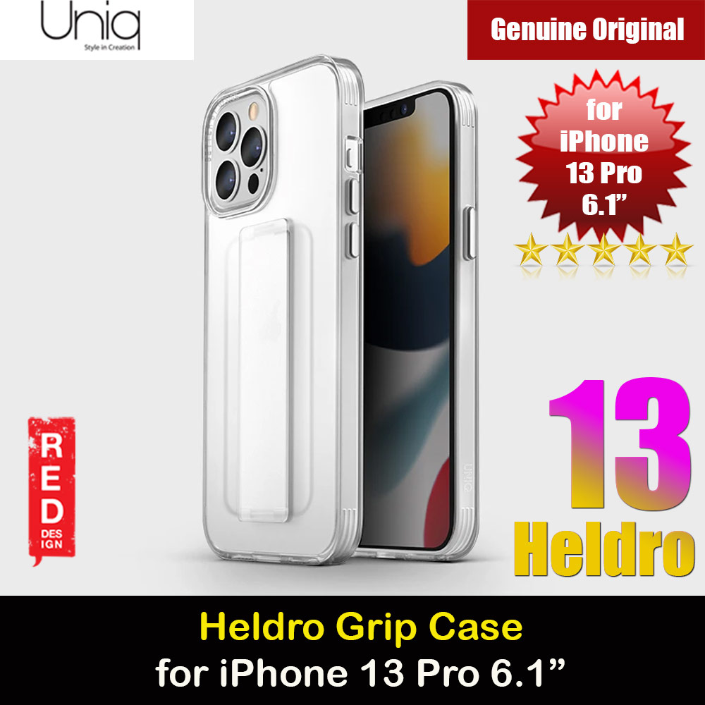 Picture of Uniq Heldro Free Grip Flex Grip Sporty Drop Protection Case with Wrist Strap for iPhone 13 Pro 6.1 (Lucent Clear) Apple iPhone 13 Pro 6.1- Apple iPhone 13 Pro 6.1 Cases, Apple iPhone 13 Pro 6.1 Covers, iPad Cases and a wide selection of Apple iPhone 13 Pro 6.1 Accessories in Malaysia, Sabah, Sarawak and Singapore 