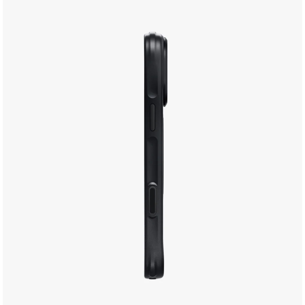 Picture of Apple iPhone 18 Pro Case | Uniq Keva Mov 360 Kickstand Aramid Magnetic Protection Case with Camera Control Button for iPhone 18 Pro - Carbon Black