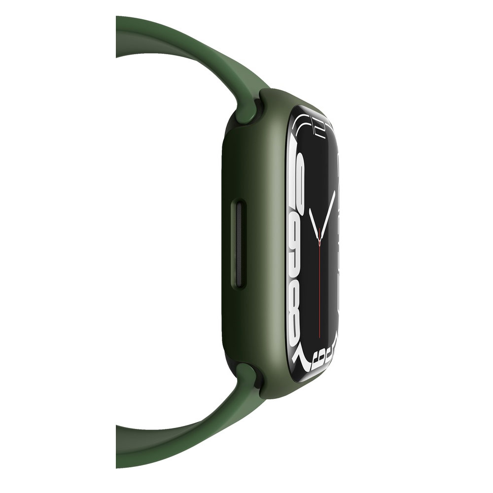 Picture of Apple Watch 45mm Case | Uniq Legion Hybrid Series Case with High Sensitivity Touch 9H Tempered Glass for Apple Watch 45mm (Blue)