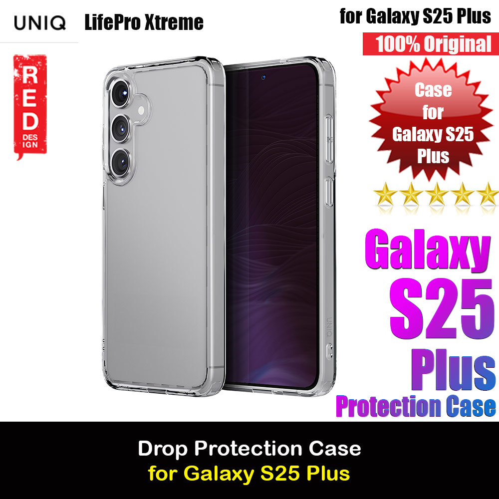 Picture of Uniq Lifepro Xtreme Series Drop Protection Crystal Clear Case for Samsung Galaxy S25 Plus (Clear) Samsung Galaxy S25 Plus- Samsung Galaxy S25 Plus Cases, Samsung Galaxy S25 Plus Covers, iPad Cases and a wide selection of Samsung Galaxy S25 Plus Accessories in Malaysia, Sabah, Sarawak and Singapore 