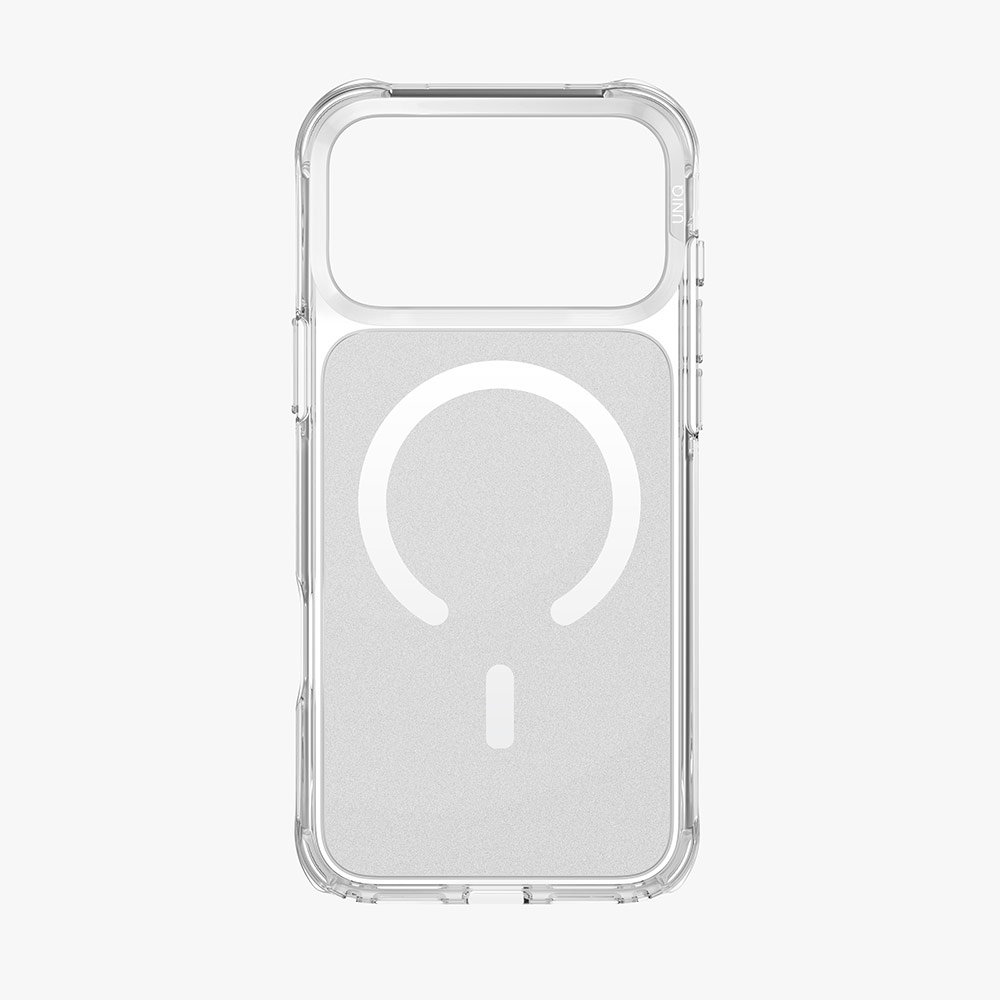 Picture of Apple iPhone 17 Pro Max 6.9 Case | Uniq LifePro Xtreme Hybrid Magclick Slim Thin Anti Finger Print Transparent Drop Protection Case for iPhone 17 Pro Max 6.9 (Frosted Clear)