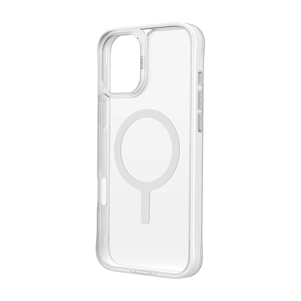 Picture of Apple iPhone 16 Pro Max 6.9 Case | Uniq LifePro Xtreme Magclick Slim Thin Clear Transparent Magsafe Magnetic Drop Protection Case for iPhone 16 Pro Max 6.9 (Clear Frost)