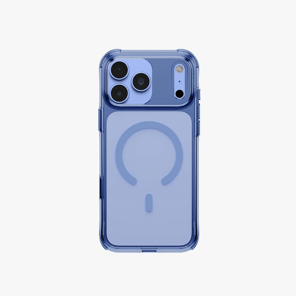 Picture of Apple iPhone 18 Pro Max Case | Uniq LifePro Xtreme Clear MagClick Case with Camera Control Button for iPhone 18 Pro Max 6.9 - Polar Blue