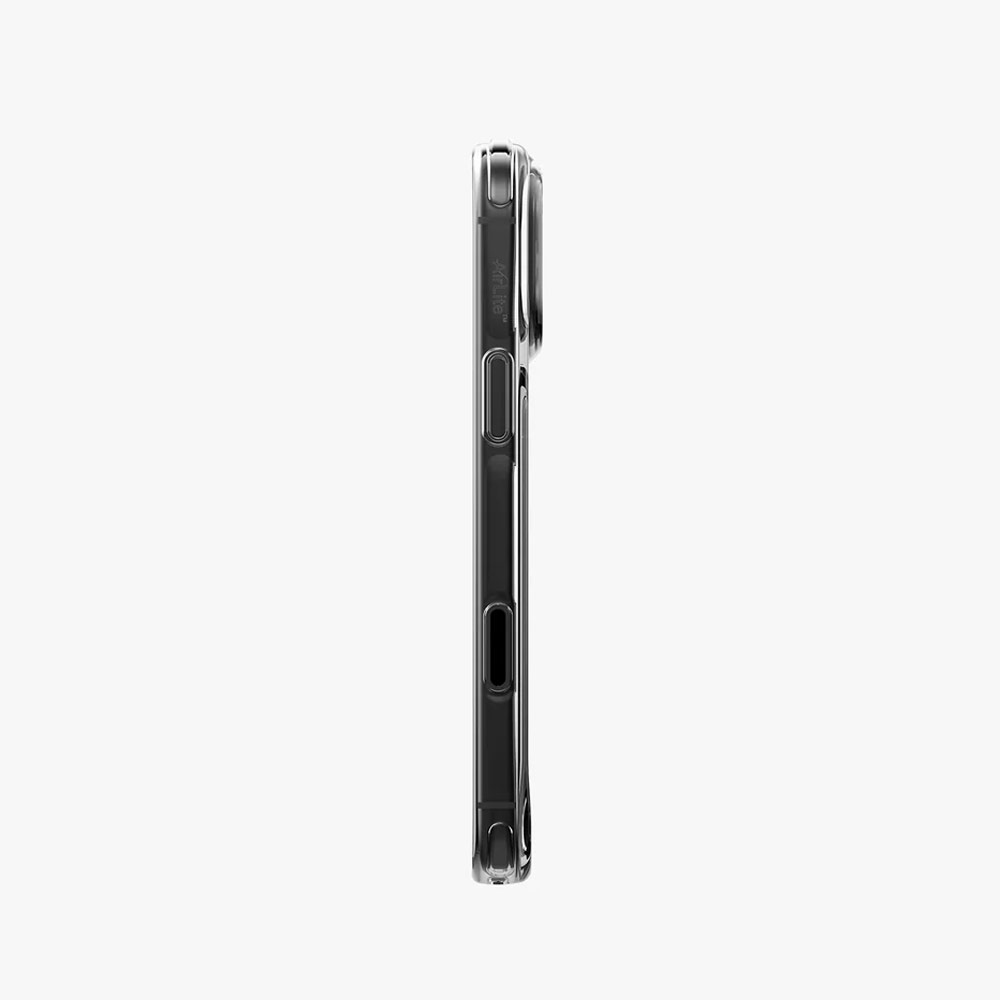 Picture of Apple iPhone 18 Pro Case | Uniq LifePro Xtreme Clear MagClick Case with Camera Control Button for iPhone 18 Pro 6.3 - Tinted Smoke