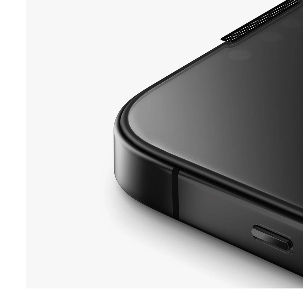 Picture of Apple iPhone 16 Pro Max 6.9 Screen Protector | Uniq Optix Vivid Tempered Glass Screen Protector with Installation Helper Kit for iPhone 16 Pro Max 6.9 (Clear)