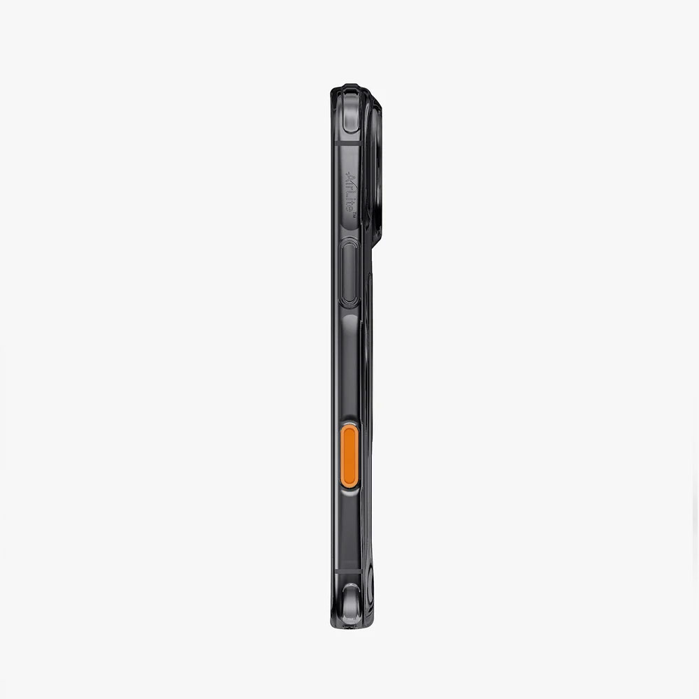 Picture of Apple iPhone 18 Pro Max Case | Uniq Swivix 360 Rotating Kickstand Magnetic Drop Protection Case with Camera Control Button for iPhone 18 Pro Max  - Carbon Black
