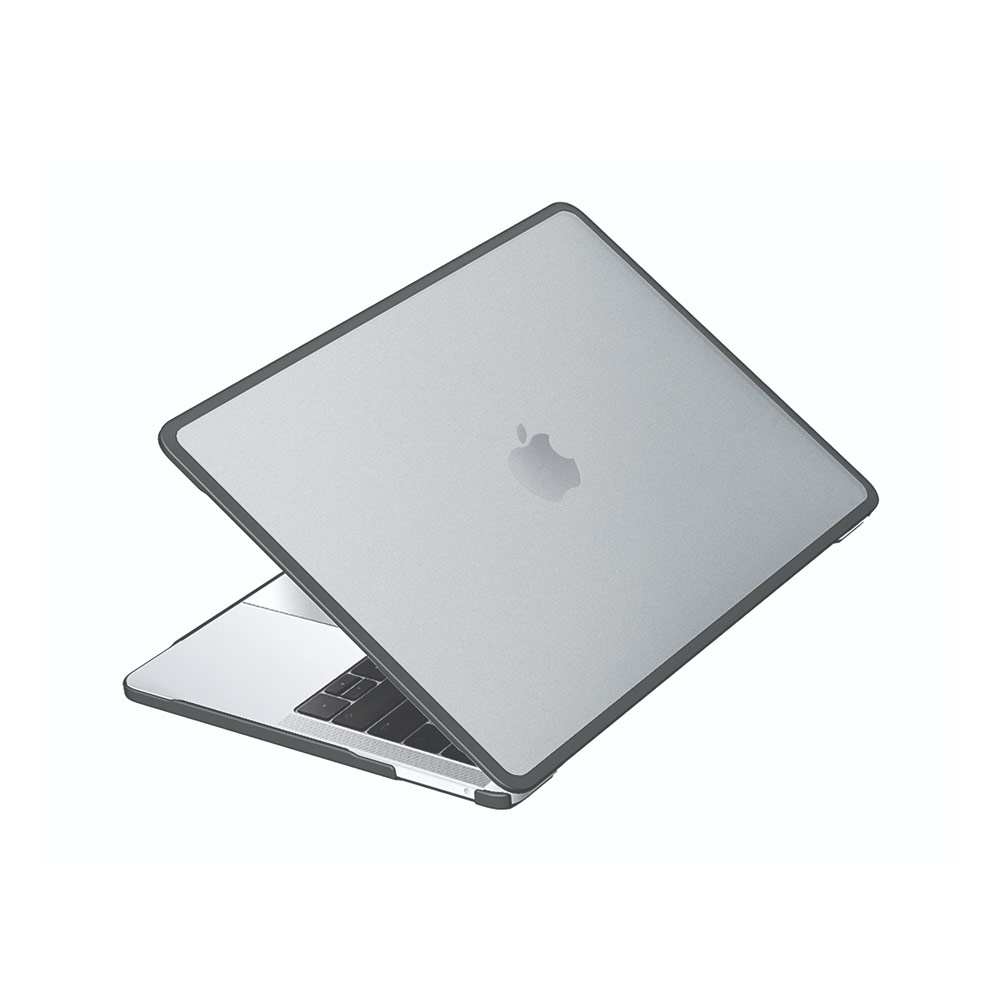 Picture of Apple MacBook Air 13\" 2020 Case | Uniq Venture Frosted Series Protection Case for Apple Macbook Air 13" 2018 2019 2020 2021 (Matte Clear)