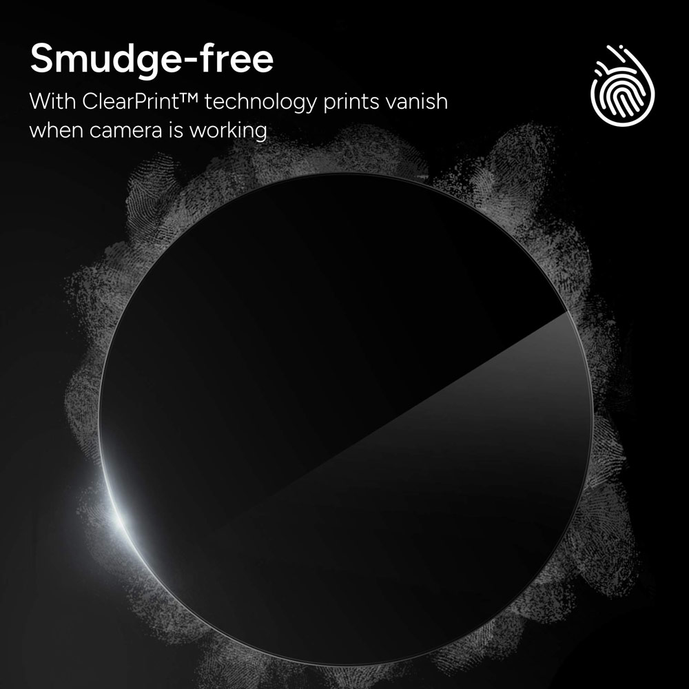 Picture of Samsung Galaxy S25 Plus  | Zagg Glass Elite Anti-Reflective Camera Rings Frame Lens Protector for Galaxy S25 Plus (5PCS Black)