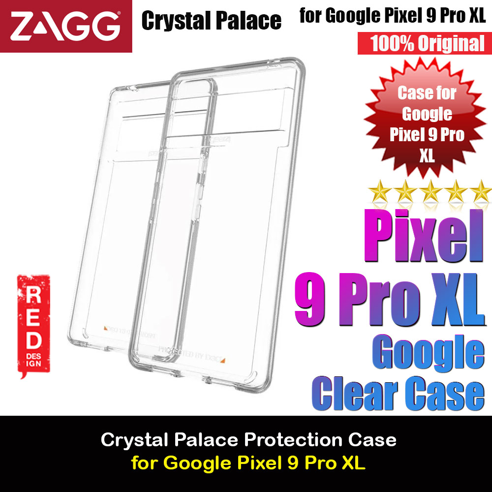 Picture of Zagg Crystal Palace Celar Protection Case for Google Pixel 9 Pro XL (Clear) Google Pixel 9 Pro XL- Google Pixel 9 Pro XL Cases, Google Pixel 9 Pro XL Covers, iPad Cases and a wide selection of Google Pixel 9 Pro XL Accessories in Malaysia, Sabah, Sarawak and Singapore 