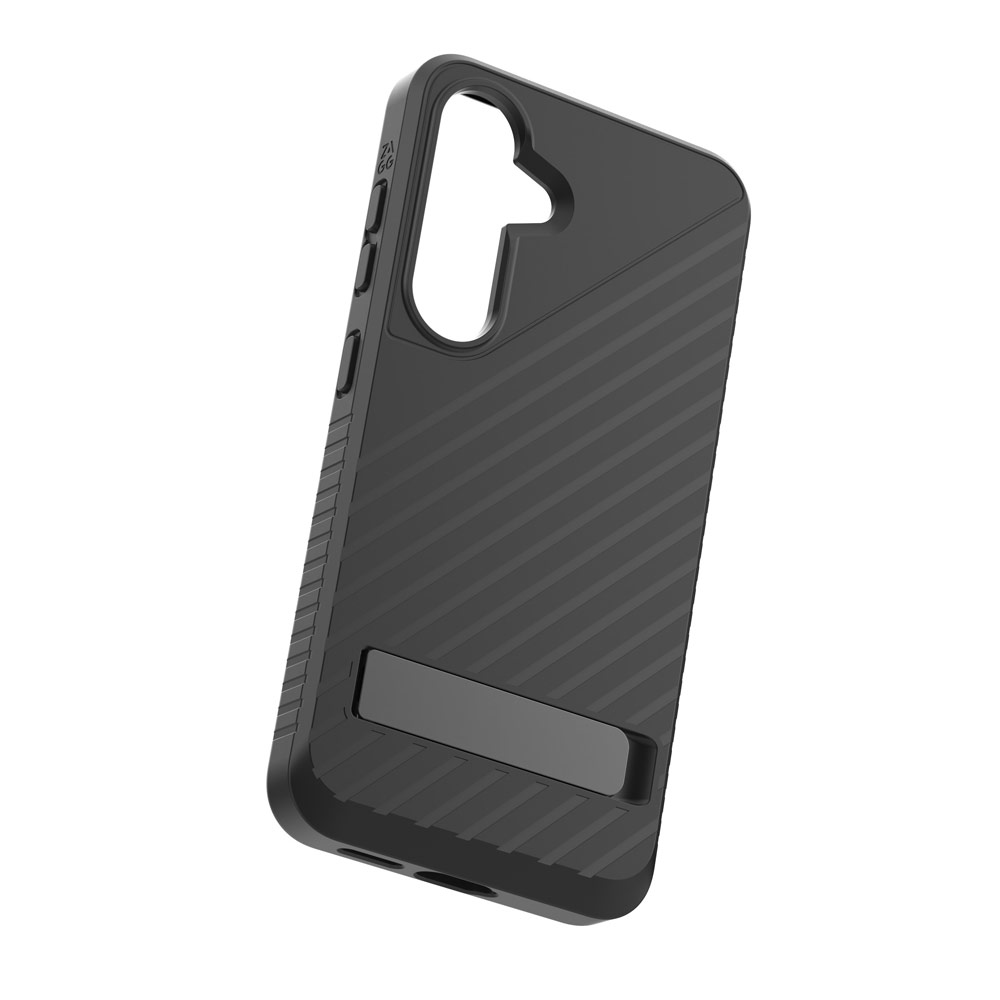 Picture of Samsung Galaxy S25 Ultra Case | Zagg Denali Kickstand Drop Protection Case Case for Galaxy S25 Ultra (Black)