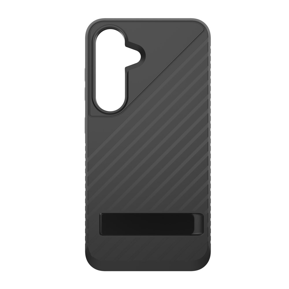 Picture of Samsung Galaxy S25 Ultra Case | Zagg Denali Kickstand Drop Protection Case Case for Galaxy S25 Ultra (Black)