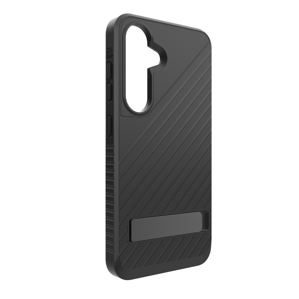 Picture of Samsung Galaxy S25 Ultra Case | Zagg Denali Kickstand Drop Protection Case Case for Galaxy S25 Ultra (Black)