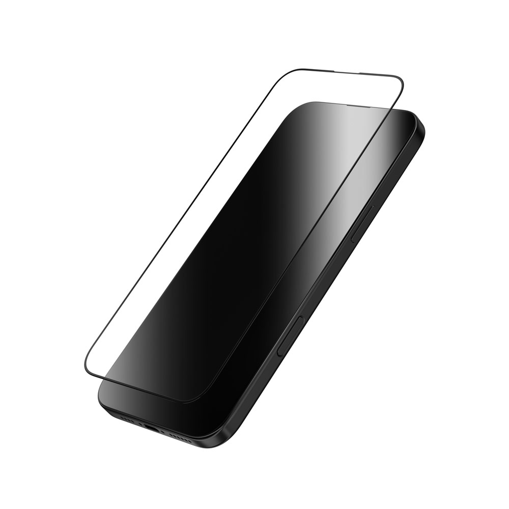 Picture of Apple iPhone 16 Pro Max 6.9 Screen Protector | Zagg Glass Elite Edge Anti Reflection Tempered Glass Screen Protector with Easy Installation Tray for iPhone 16 Pro Max 6.9 (Clear)