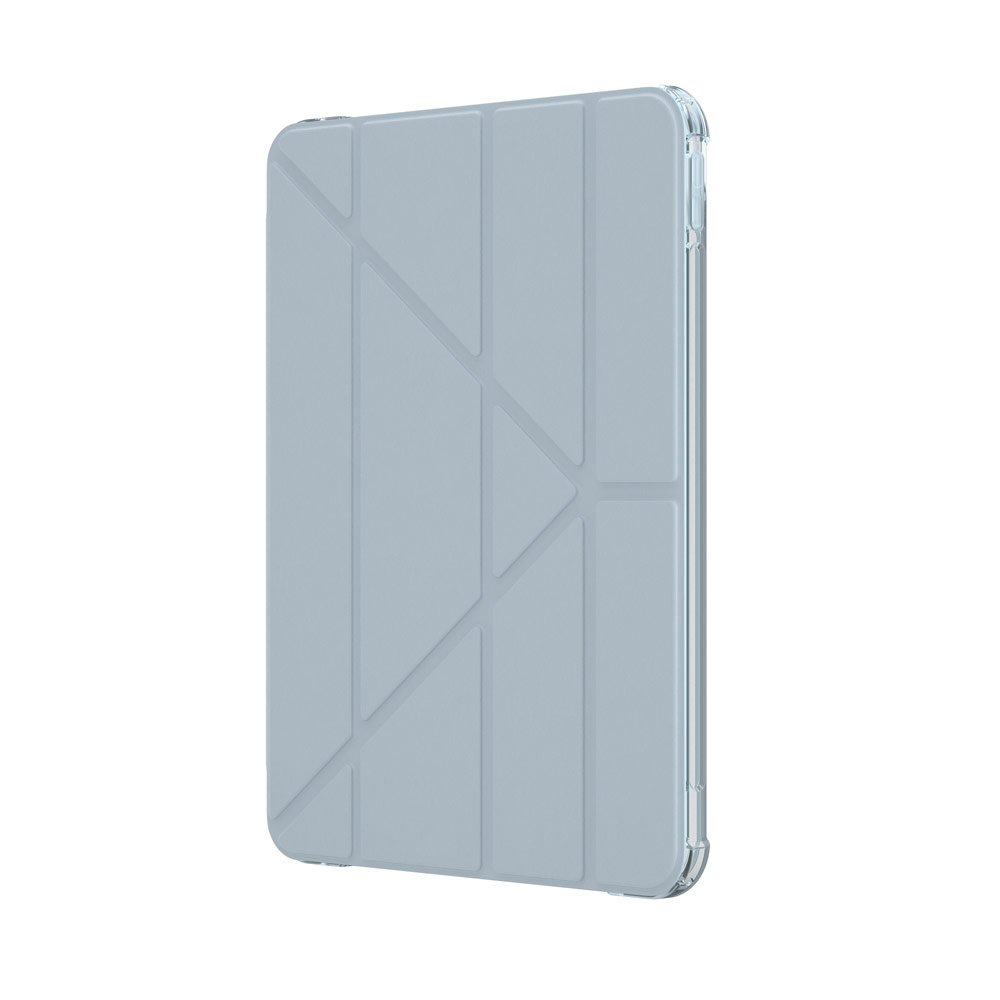 Picture of Apple iPad Air 11 M2 2024 Case | Zagg Hampton Folio Protection Flip Stand Case for iPad Air 11 M2 2024 (Light Blue)