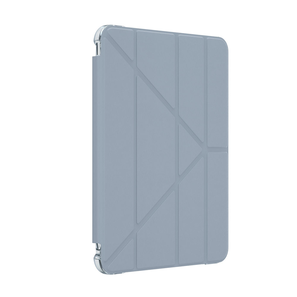 Picture of Apple iPad Air 11 M2 2024 Case | Zagg Hampton Folio Protection Flip Stand Case for iPad Air 11 M2 2024 (Light Blue)