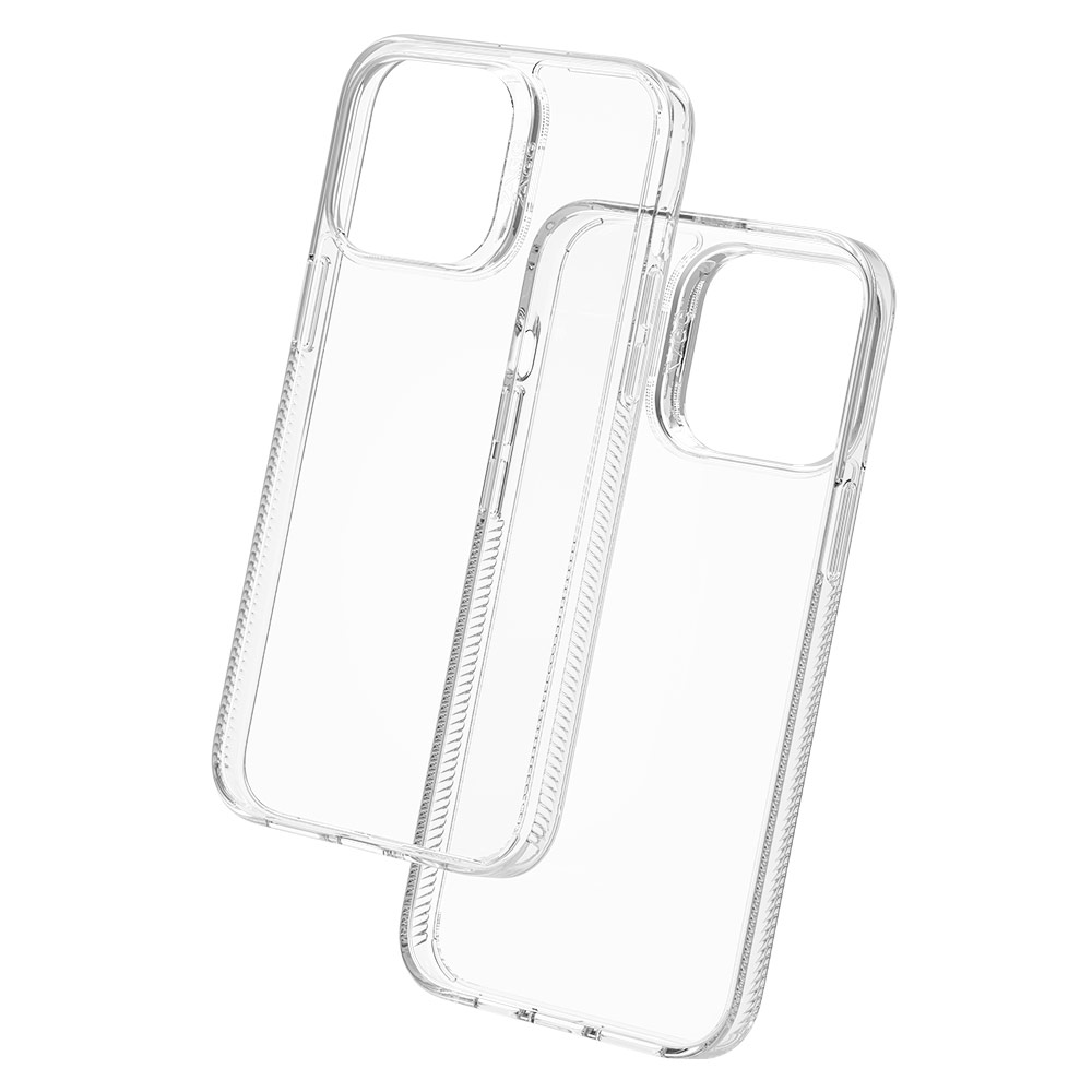Picture of Apple iPhone 14 Plus 6.7 Case | Zagg Slim Improved Grip Drop Protection Case for iPhone 14 Plus 6.7 (Clear)