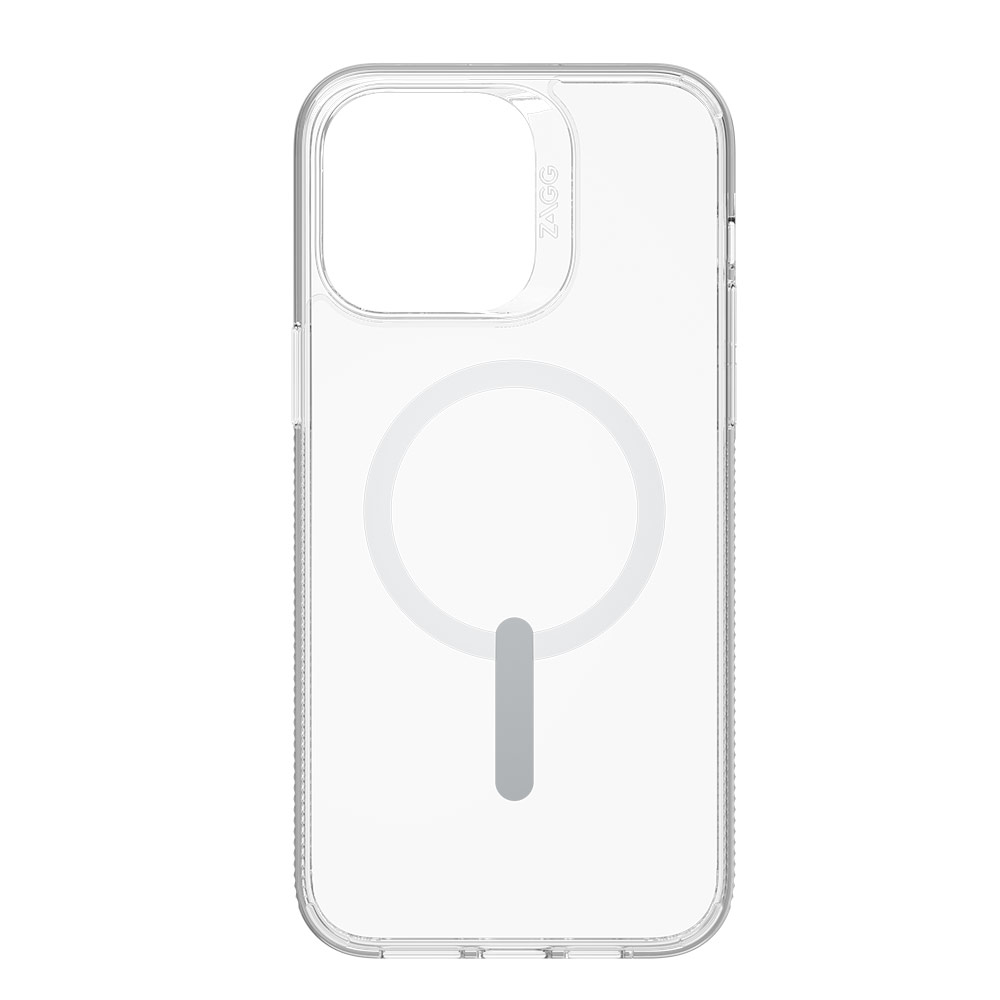 Picture of Apple iPhone 14 Plus 6.7 Case | Zagg Clear Snap Slim Design Improved Grip Drop Protection Magsafe Compatible Case for iPhone 14 Plus 6.7 (Clear)